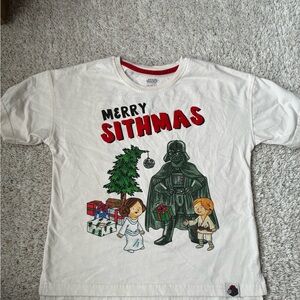 🎇🎆3for$9 Kids Christmas Star Wars T-Shirt- Adorable